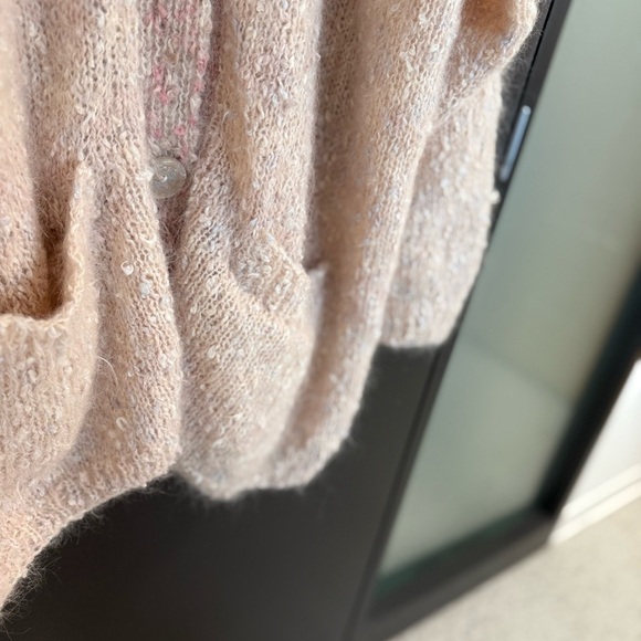 Angora Wool Cowichan style very very oversized XL Angora vintage handmade GUC - Picture 5 of 17